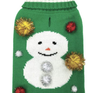 Clearance Snowman Ugly Dog Sweater